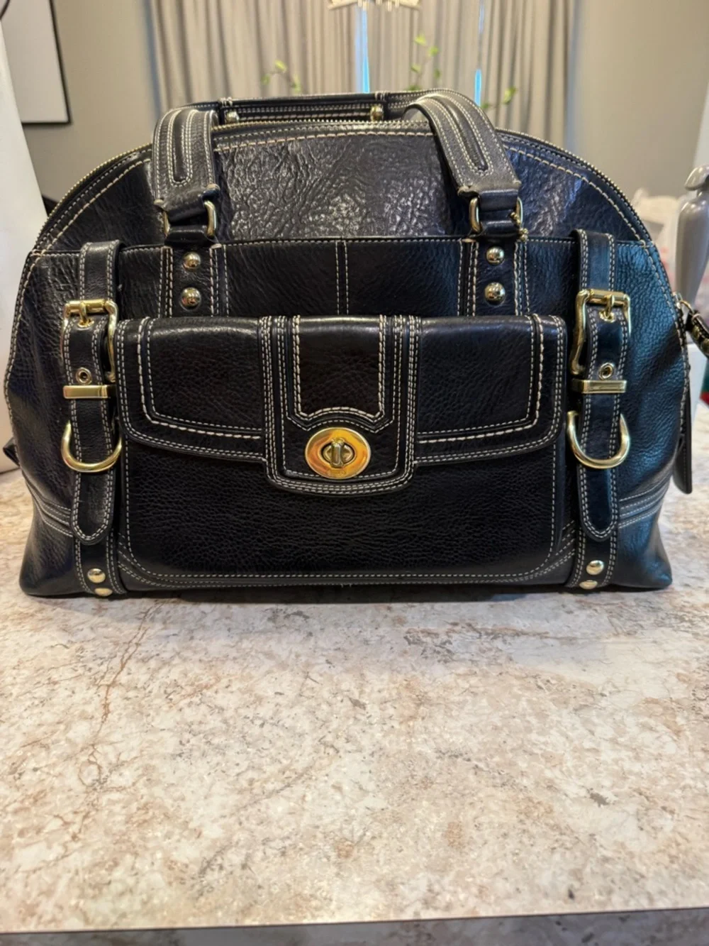 Vintage Coach Hampton Miranda Satchel
